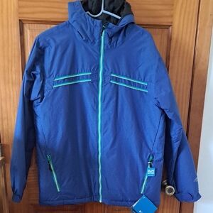 Columbia Blue Jacket "Night Ride" Size 18/20